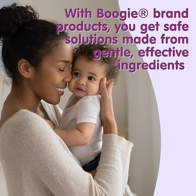 Boogie Antibacterial Hand Wipes by Boogie, Alcohol Free, Hypoallergenic and Moisturizing Aloe, for Kids and Adults -100 Total Wipes (5 Packs of 20)