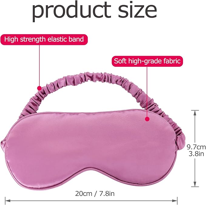 15pcs Sleep Mask for Sleeping-Adjustable Elastic Band Blackout Eye Mask, Soft and Comfortable Eye Sleep Mask, Suitable for Bed, Plane, Long-Distance Ride, Office (Multicolor)
