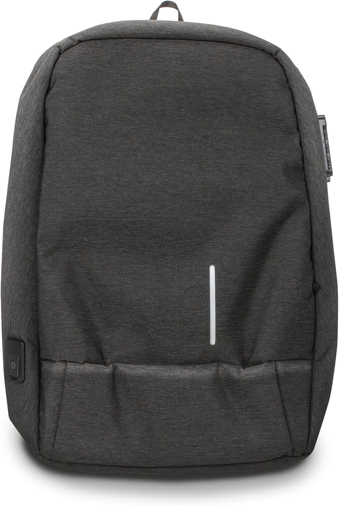 AT&T Essentials 15" Laptop Backpack - School/College Bag with USB Port, TSA Lock, Anti-Theft & Waterproof