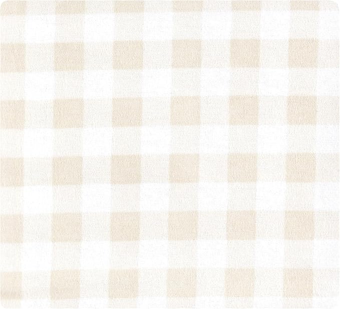 Hudson Baby Unisex Baby Cotton Flannel Receiving Blankets Bundle, Neutral Safari, One Size (Pack of 2)