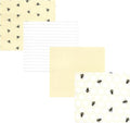 Hudson Baby Unisex Baby Cotton Flannel Receiving Blankets, Honey Bee, One Size