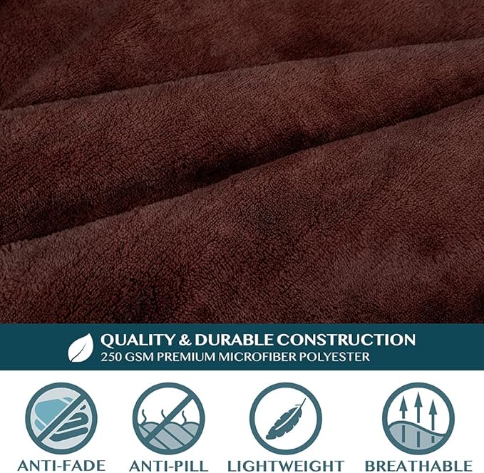 PAVILIA Wearable Blanket with Sleeves for Adult Women Men, Cozy Fleece Warm Wrap Throw with Arms, Gifts for Christmas, Wife