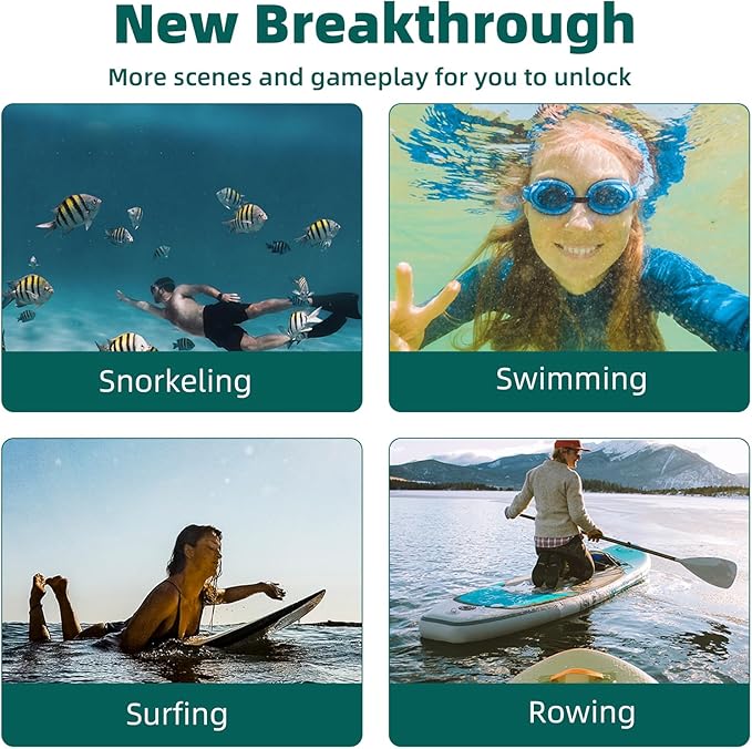 Floating Selfie Stick Hand Grip Waterproof Handle with Bluetooth Remote for Go Pro Hero 13 12 11 10 9 8Moun,Pole Monopod Handle Mount Accessory for Underwater Snorkeling & Water Sports