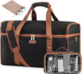 LOVEVOOK Travel Duffle Bag - Weekender & Overnight Bag with Toiletry & Wet Pocket, Carry-On Size, 3pc Set