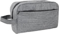 Travel Toiletry Bag - Durable Waterproof Material with Multi-Compartment Organization, Compact Size, Lightweight Portable Hanging Dopp Kit for Toiletries & Travel Accessories(gray)