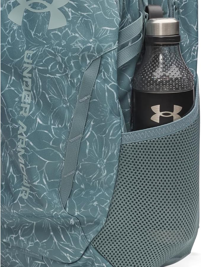 Under Armour Unisex Hustle 6.0 Backpack, (587) Jasper Blue/Jasper Blue/Serpentine, One Size Fits Most