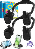 Easter Gifts for Teen Boys Girls Adults Cell Phone Stand Patented 2 Pack Thumbs Up Lazy Phone Stand for iPhone Easter basket stuffers Cell phone Holder for Desk Birthday Gifts for Kids Men Women