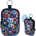 Neoprene Hand Sanitizer Holder Compatible with Touchland, Shockproof Protective Sleeve with Zipper & Snap Hook, Travel Case