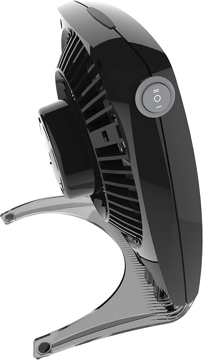 Vornado FIT Personal Air Circulator Fan with Fold-Up Design, Directable Airflow, Compact Size, Perfect for Travel or Desktop Use, Black
