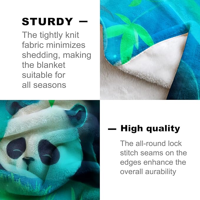 Daisy Blanket Butterfly White Floral Pattern on Mint Green Throw Blankets Gifts for Girls Women Lightweight Soft Fleece Cozy for Sofa Couch Bed Room Birthday Boho Spring Decor 50x60in