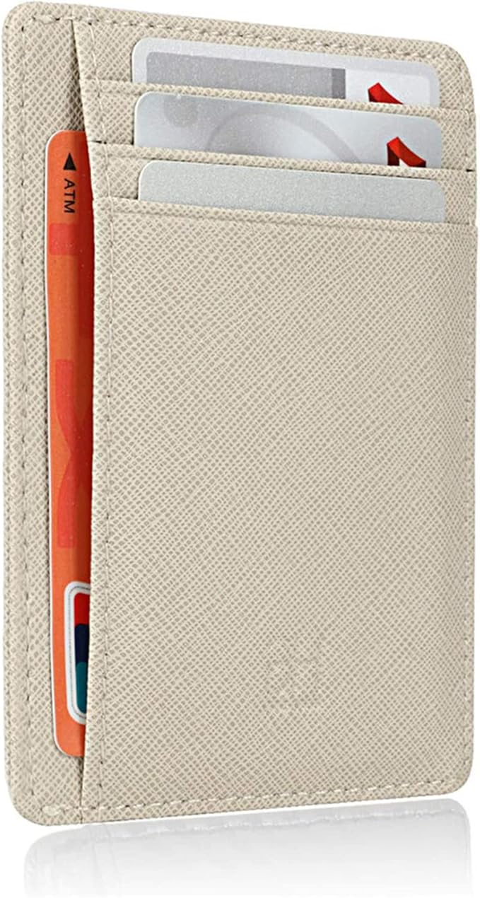 GH GOLD HORSE Slim RFID Blocking Card Holder Minimalist Leather Front Pocket Wallet for Women | Slim, RFID Blocking, Minimalist, Front Pocket