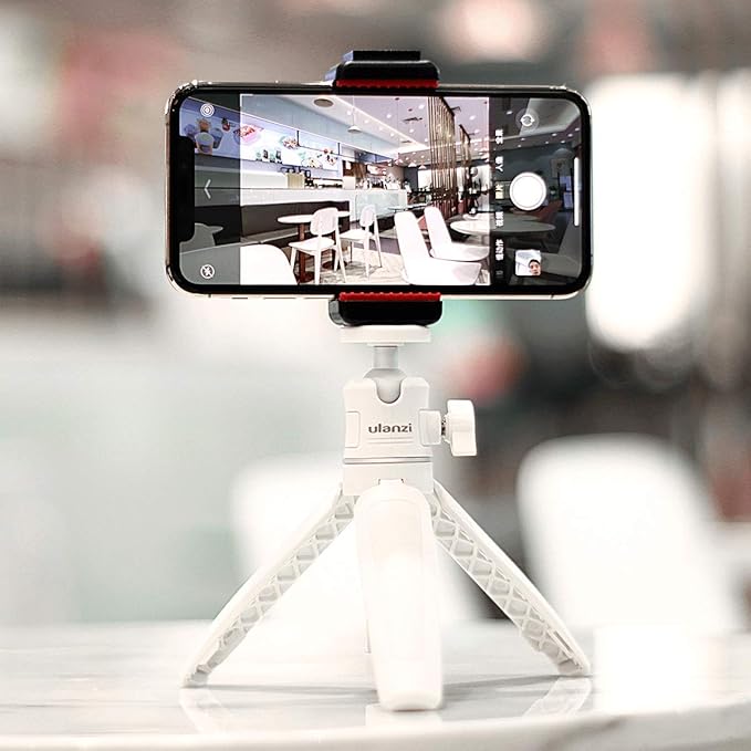 ULANZI Extension Pole Tripod, Mini Selfie Stick Tripod Stand Handle Grip for iPhone 13 Pro Max Smartphone OSMO Pocket 4 3 Canon G7X Mark III Sony RX100 DJI Osmo Nano Cameras Vlogging