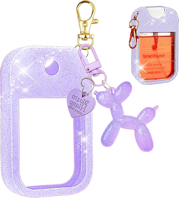 Silicone Case Compatible with Touchland Hand Sanitizer Spray, Protective Case for Power Mist and Glow Mist 1 fl oz