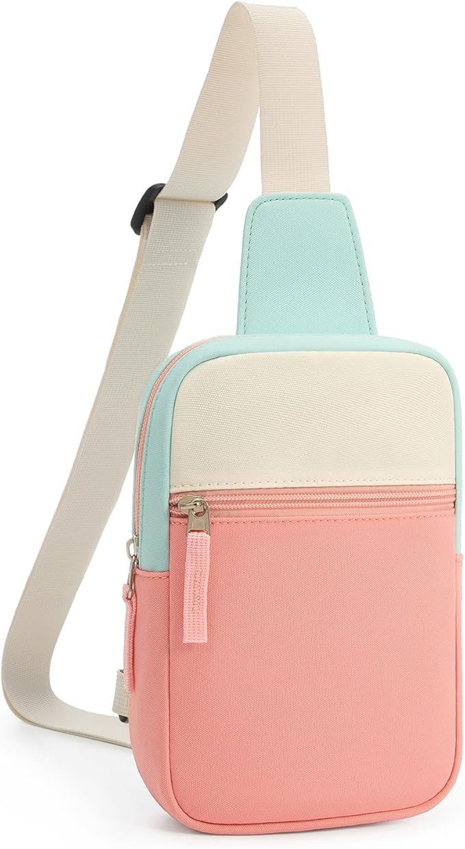 Mothers Day Gifts for Daughter, Birthday Graduation Gifts for 8 9 10 11 12 Year Old Teens Girls Her,Fanny Pack Sling Crossbody Bag Belt Bags Purse, Preppy Teen Girl Gift Trendy Stuff Travel Essentials
