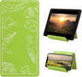 Airplane Phone Holder, Travel Essentials Flexible Phone Holder, Folding Cellphone Stand for Desk, Bed, Office, Treadmill - Airplane Gadgets for Long Travel Accessories(Green)