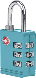 Travelon Travelon TSA Luggage Lock Luggage Lock, Aqua