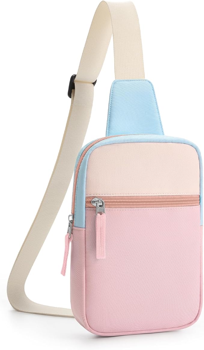 Mothers Day Gifts for Daughter, Birthday Graduation Gifts for 8 9 10 11 12 Year Old Teens Girls Her,Fanny Pack Sling Crossbody Bag Belt Bags Purse, Preppy Teen Girl Gift Trendy Stuff Travel Essentials