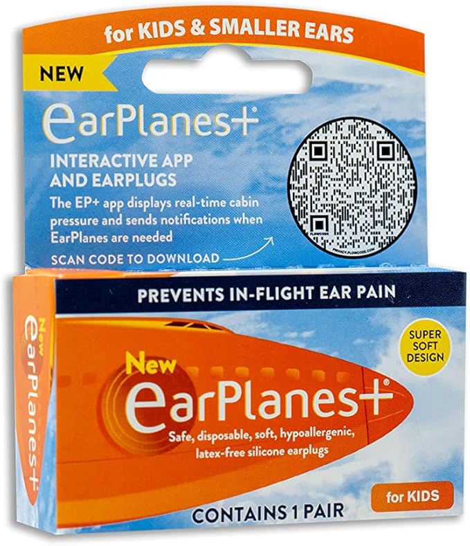 Children's EarPlanes Plus- 3 Pairs