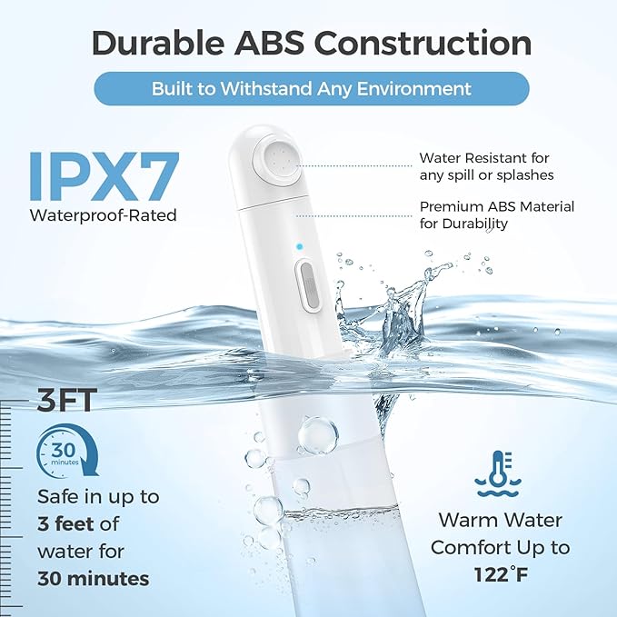 Portable Electric Travel Bidet, Rechargeable Handheld Bidet Sprayer with 2 Spray Modes, 350ML High Capacity, IPX7 Waterproof Personal Bidet for Women, Men, Baby