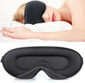 3D Contoured Sleep Mask for Side Sleepers, 100% Blackout Zero Pressure Eye Mask for Deep Sleep | Adjustable, Breathable & Portable | Ideal for Travel, Night Shift, Men & Women