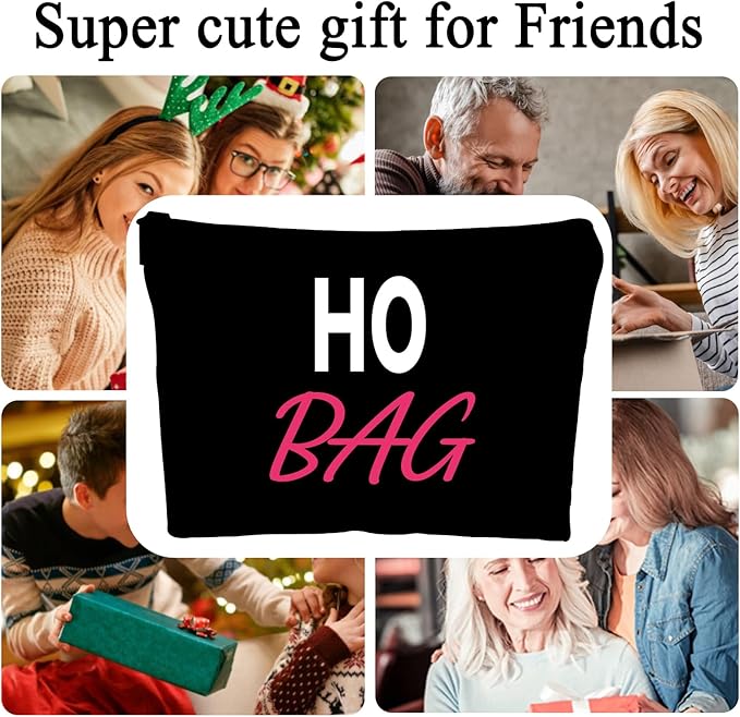 ZUYUROU Funny Gifts for Women, Funny Makeup Bag for Best Friends, Birthday Gifts Stocking Stuffers For Women