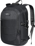Tzowla 40 Liter Anti Theft Backpack with Giant Tumbler Holder Pocket and Lock,17.3 Inch Laptop Backpack
