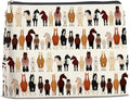 LyoGao Horses Gifts Makeup Bag, Horses Gifts for Animal Lovers Teen Girl Horse Stuff Cosmetic Bag
