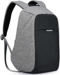 oscaurt Anti Theft Backpack 15.6 Inch Laptop Travel Backpack with Hidden Zipper and USB Charging Port Waterproof Business Computer Bag for Men & Women