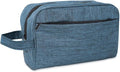 Travel Toiletry Bag - Durable Waterproof Material with Multi-Compartment Organization, Compact Size, Lightweight Portable Hanging Dopp Kit for Toiletries & Travel Accessories (blue)