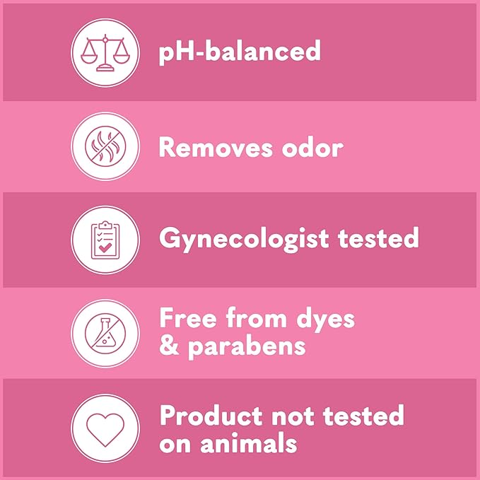 Summer's Eve Simply Sensitive Feminine Wipes, Gentle pH-Balanced Micellar Water Based Formula Helps Control Vaginal Odor, Individually Wrapped Wipes, 12 Count