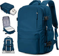 VECAVE Carry On Backpack for Women, Airline Approved Large Travel Backpack Flight Approved, Waterproof 14 Inch Laptop Backpack Business Work Backpacks Bag Men Mochila De Viaje JewelBlue.