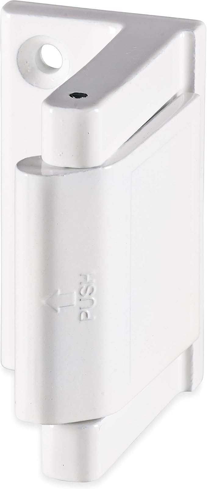 Berlin Modisch Door Lock Reinforcer Privacy Door Latch for in-Swinging Doors Extra High Resistance Home Door Security Lock White Finish