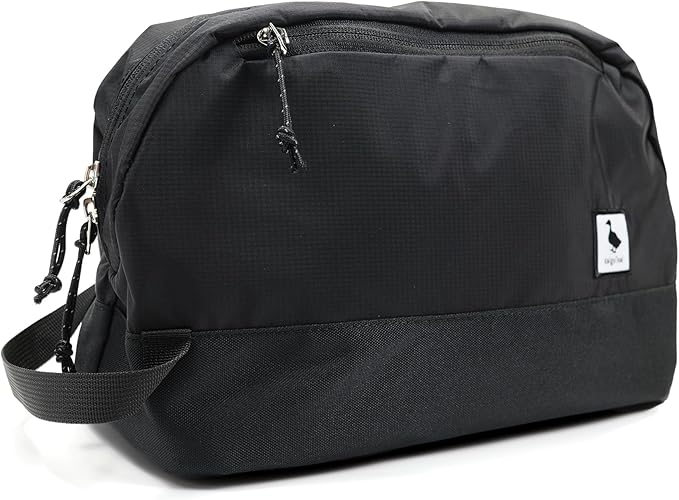 Travel Toiletry Bag 5L, Compact Travel Organizer with Waterproof TPU Wet/Dry Compartment
