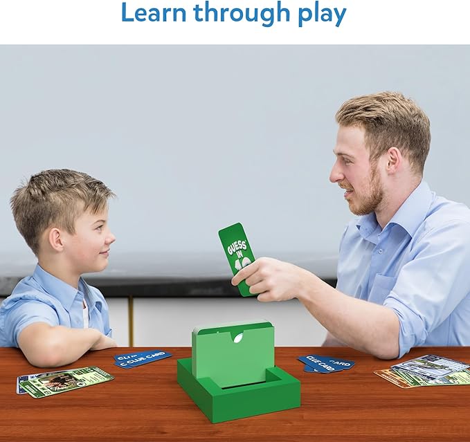 Skillmatics Guess in 10 Dinosaurs, Perfect for Boys, Girls, Kids, and Families Who Love Card Games, Toys, Travel Games, Gifts for Ages 8, 9, 10 & Up