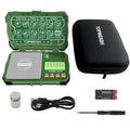 Pocket Scale, 500g x 0.01g, Dual Powered, Precision Gram Jewelry Scale with Zipper Case, Digital Small Coin Scale, Large Backlight Display, 6 Weighing Units,Cal Weight, USB Cable Included