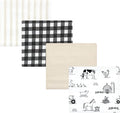 Hudson Baby Unisex Baby Cotton Flannel Receiving Blankets, Neutral Farm, One Size