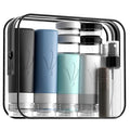 INSFIT 17 Pack Travel Bottles for Toiletries, TSA Approved 3oz 2oz Travel Size Toiletries, BPA Free Leak Proof Squeezable Silicone Tubes Travel Essentials for Shampoo Conditioner Lotion Soap