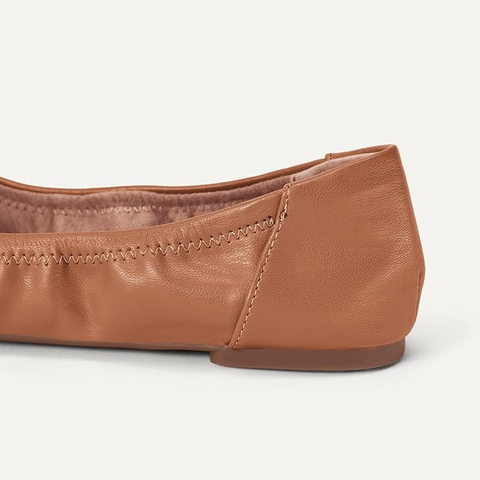 Amazon Essentials Women's Belice Comfortable Slip-On Ballet Flats Shoes