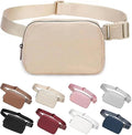 Belt Bag for Women Fanny Pack Dupes, Fashion Crossbody Waist Pack Bag with Adjustable Strap, Everywhere Belt Bag for Travel Outdoors Running Hiking（Khaki）