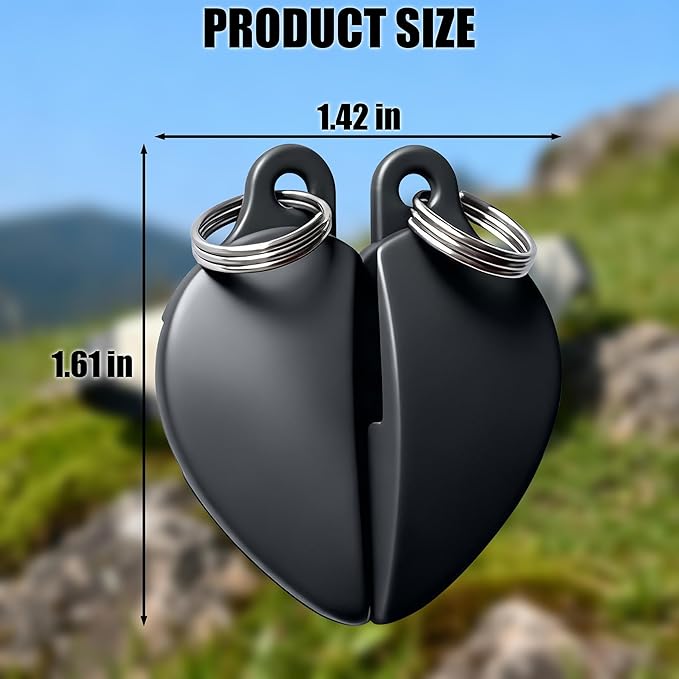 Zipper Clips, Anti Theft Purse & Backpack Zipper Lock, Anti Pickpocket, Outdoor Travel Safety Essentials, 2 Pack, Black