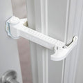 Portable Door Lock for Pets & Childproofing. No Adhesives, No Door Damage. Adjustable Cat Door Latch for Baby Proofing. Let Cats in, Keep Kids & Dogs Out. Baby Door Lock & Cat Door Holder