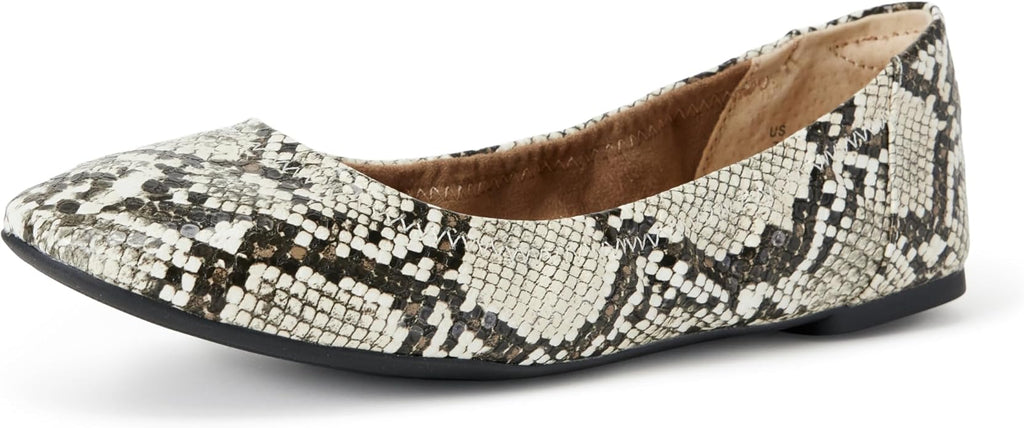 Amazon Essentials Women's Belice Comfortable Slip-On Ballet Flats Shoes