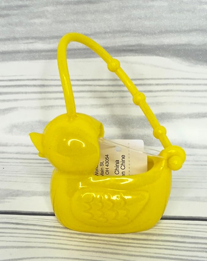 Bath and Body Works Yellow Billie Rubber Duckie Pocketbac Hand Sanitzer Holder