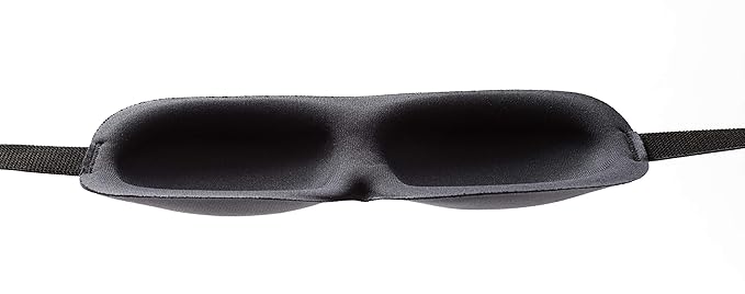 Travelrest Tranquility Sleep Mask with Ear Plugs & Carry Pouch for Home or Travel - Airplane Sleep Mask, Soft Sleep Eye Mask - Total Blackout for Restful Sleep with Adjustable Straps - 2 Pack