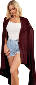 Tencel Cashmere Shawl Wraps for Women,Pashmina Stole Airplane Travel Wool Scarf Blanket Wrap Lightweight UPF 50+