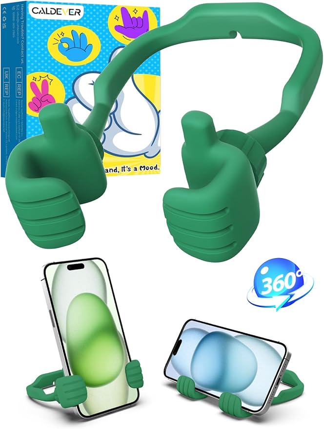 Gifts for Teens Boys Girls Cell Phone Holder: Mens Gifts for Women Adults Thumbs Up Phone Stand Gifts for Kids Teenager Husband Wife Dad Mom Cool Gadgets Ideas Stocking Stuffers Birthday Gift