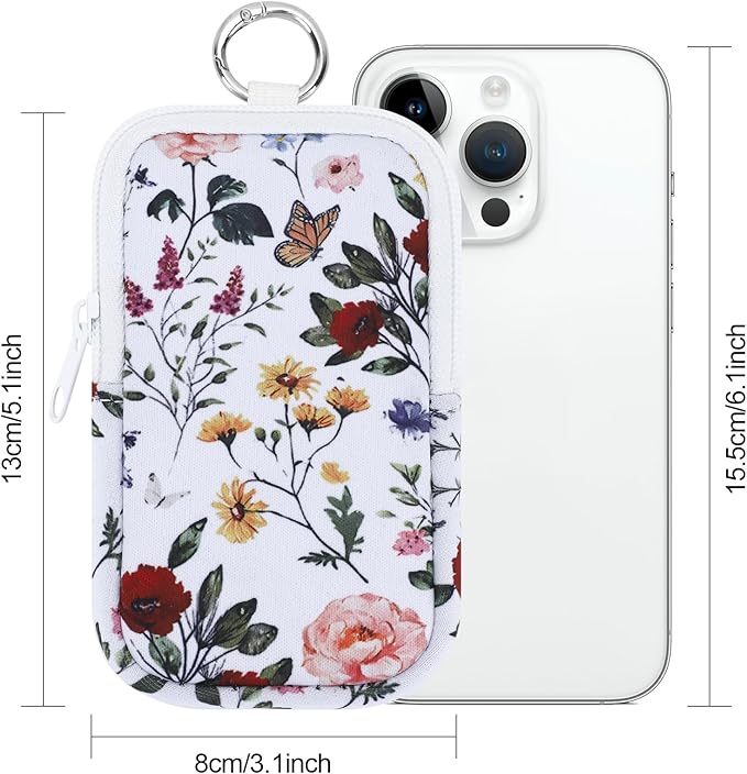 Hand Sanitizer Spray Case,Compatible with Popular Sanitizers (floral)