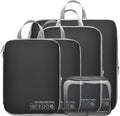 Cambond Compression Packing Cubes for Travel - Lightweight Expandable Travel Bags Luggage Organizers Travel Essentials Compression Cubes for Travel Space Saver for Carry on Suitcases Organizer
