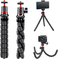 AKASO Action Camera Accessories Kit Compatible with AKASO Action Camera EK7000/Brave 4/Brave 7 LE/Brave 7/Brave 8/V50X/GoPro Hero12/11/10/ 9/8 Max/DJI Osmo Action (Flexible Selfie Stick Tripod)