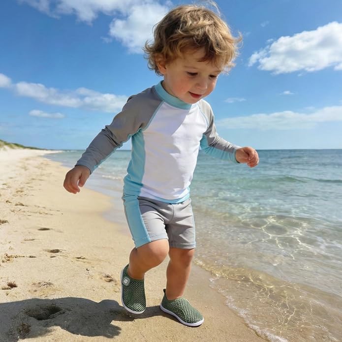 JOINFREE Baby Toddler Water Shoes Boys Girls Sandals Barefoot Kids Breathable Sneakers Shoes for Walking Running
